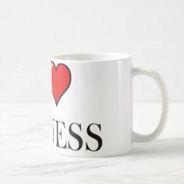 私はフィットネスを愛します コーヒーマグカップ