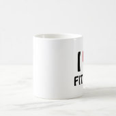 私はフィットネス コーヒーマグカップ (中央)