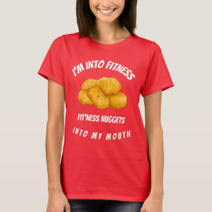 私はフィットネス。口の中のフィット感 Tシャツ