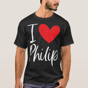 私はフィリップの名前パーソナライズされた男のBFFの友人を愛する Tシャツ