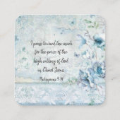 私はフィリップの聖書の聖句マークに向かって押す エンクロージャーカード (正面)