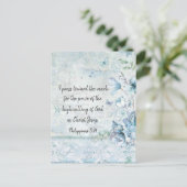 私はフィリップの聖書の聖句マークに向かって押す ポストカード (スタンド正面)