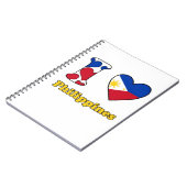 私はフィリピンが大好きだ ノートブック (左側)