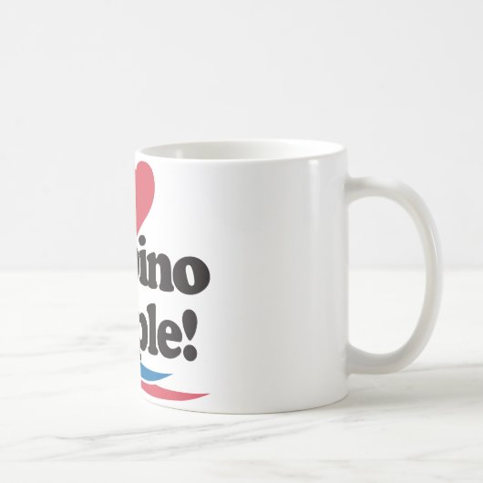 私はフィリピンの人々を愛します コーヒーマグカップ (右)