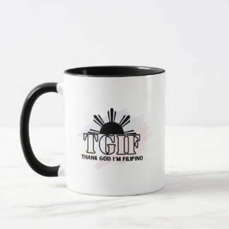 私はフィリピン人でよかったマグカップ プライドに満ちたフィリピーノ コーヒーカップ