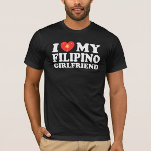 私はフィリピン人のガールフレンドが大好き Tシャツ