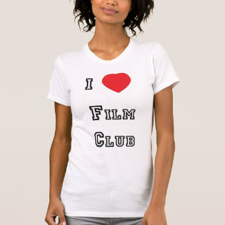 私はフィルムクラブワイシャツを愛します Tシャツ