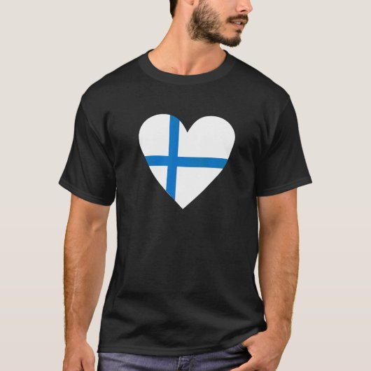 私はフィンランドが大好き Tシャツ (正面)