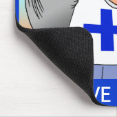 私はフィンランドのマウスパッドであることを愛します マウスパッド (コーナー)