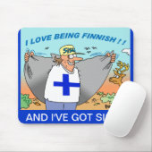 私はフィンランドのマウスパッドであることを愛します マウスパッド (マウス)