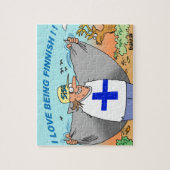 私はフィンランドの漫画のジグソーパズルであることを愛します ジグソーパズル (縦)