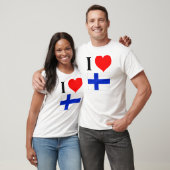 私はフィンランドを愛します Tシャツ (ユニセックス)