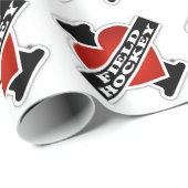 私はフィールドホッケーを愛します ラッピングペーパー (ロールコーナー)