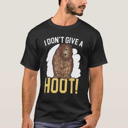 私はフウ与えルの夜夜鳥のウイスプではない Tシャツ (正面)