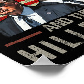 私はフェロンとヒルビリートランプ2024に投票した ポスター (角)