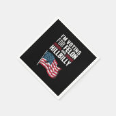 私はフェロンとヒルビリー2024プロの投票をしている スタンダードカクテルナプキン (角)