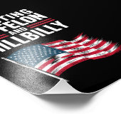 私はフェロンとヒルビリー2024プロの投票をしている フォトプリント            (角)