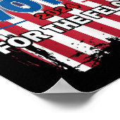 私はフェロンに投票した;共和党おもしろいトランプ2024 ポスター (角)