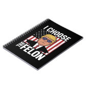 私はフェロントランプ2024共和党の愛国者を選択 ノートブック (左側)