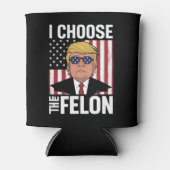 私はフェロントランプ2024共和党の愛国者を選択 缶クーラー (正面)