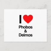 私はフォボスとディモスが大好き ポストカード (正面)