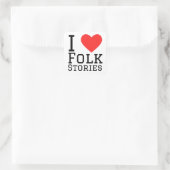 私はフォーク話が大好き スクエアシール (バッグ)