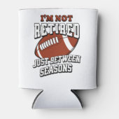 私はフットボール退職したのシーズンの間ではない 缶クーラー (正面)