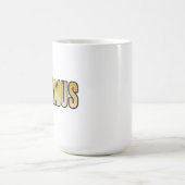私はフムスが大好きだ コーヒーマグカップ (中央)