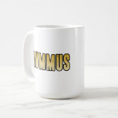 私はフムスが大好きだ コーヒーマグカップ (正面左)