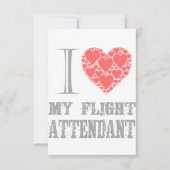 私はフライト付き添い人 サンキューカード (正面)