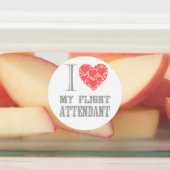 私はフライト付き添い人 ラベル (貼付)