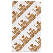 私はフライドチキンを愛します スモールペーパーバッグ (正面)