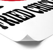 私はフライドチキン大好き_1 ポスター (角)