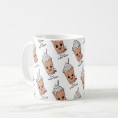 私はフラッペ・タスティックだ |ホイップクリームでフラッペ コーヒーマグカップ (正面左)