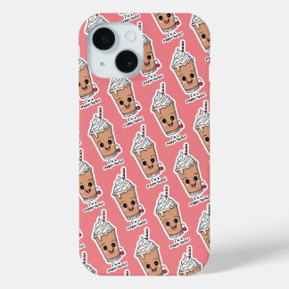 私はフラッペ・タスティックだ |ホイップクリームでフラッペ iPhone 15ケース