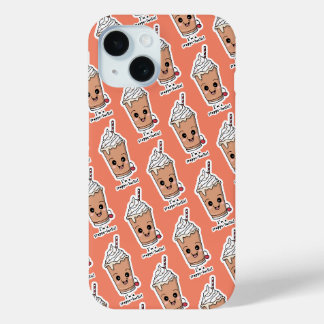 私はフラッペ・タスティックだ |ホイップクリームでフラッペ iPhone 15ケース