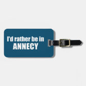 私はフランスに行きたい ラゲッジタグ (正面横)