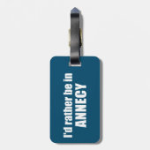 私はフランスに行きたい ラゲッジタグ (裏面縦)