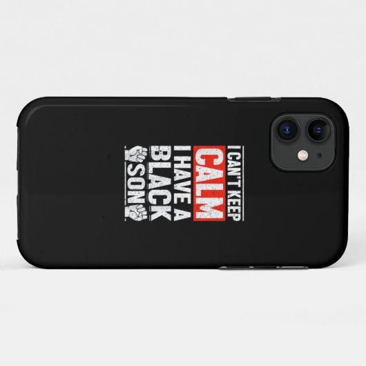 私はフリカンの母のパパのための黒い息子の贈り物を持っている(6) Case-Mate iPhoneケース (裏面(横))