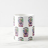 私はフリーキン'溶けハロウィーンアイスクリーム幽霊 コーヒーマグカップ (中央)