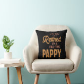 私はフルタ退職したイムパピーではない クッション (椅子)