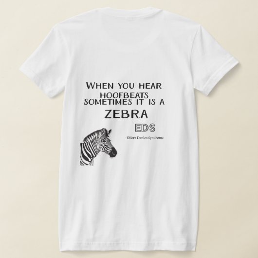 私はフレックスで知っている Tシャツ (レイダウン裏面)