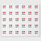 私はフロイトを愛します ラッピングペーパー (フラット)