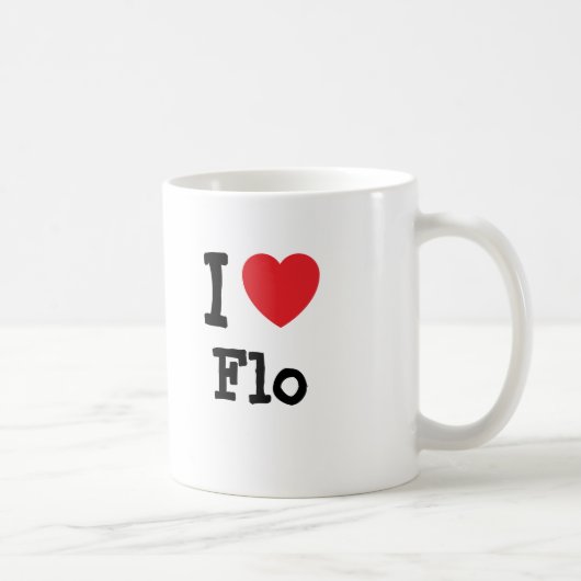 私はフロハートTシャツが大好き コーヒーマグカップ (右)