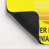 私はフロリダで目覚めるのが大好きで、決して生きなくてもよい マウスパッド (コーナー)