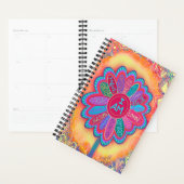 私はフローラカラフル感動的ガーリープランナー プランナー手帳 (ディスプレー)