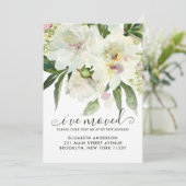 私はフローラ植物牡丹エレガント移動を移動 案内状 (スタンド正面)