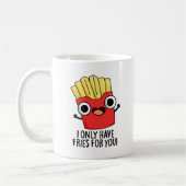 私はフードパンしかおもしろい持たない コーヒーマグカップ (左)