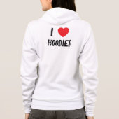 私はフード付Tシャツが大好き パーカ (裏面)