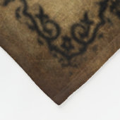 "私はブッシェルおよびコツコツつつく音"のフリースブランケット愛します フリースブランケット (角)